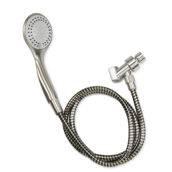 Keeney Mfg 5-Function Handheld Shower Kit, Brushed Nickel, Flow Rate (GPM): 1.8 K744BN